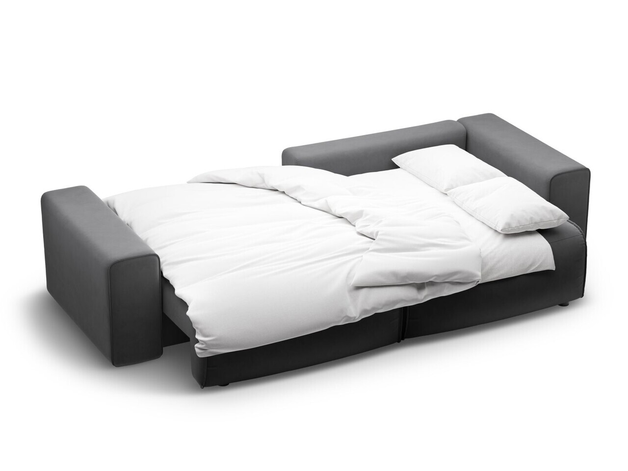 Coltar extensibil dreapta 3 locuri, Victor, Micadoni Home, 246x148x83 cm, catifea, gri — imaginea 6