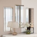 Set de oglinzi decorative, Siam, Mini Buhem, MDF , Transparent