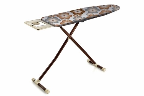 Masa de calcat cu priza, 125x42 cm, Heinner, Arcadia