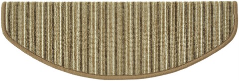 Covor scari semirotund c-290112, decorino, 24x65 cm, polipropilena, bej