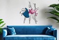 Decoratiune de perete Dance, Mauro Ferretti, 60x70 cm, fier, multicolor