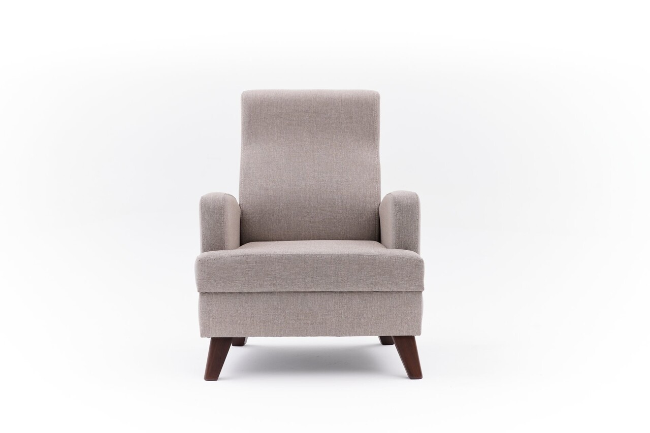 Fotoliu, Atelier del Sofa, 825BLC5243, Lemn, Bej - view 5