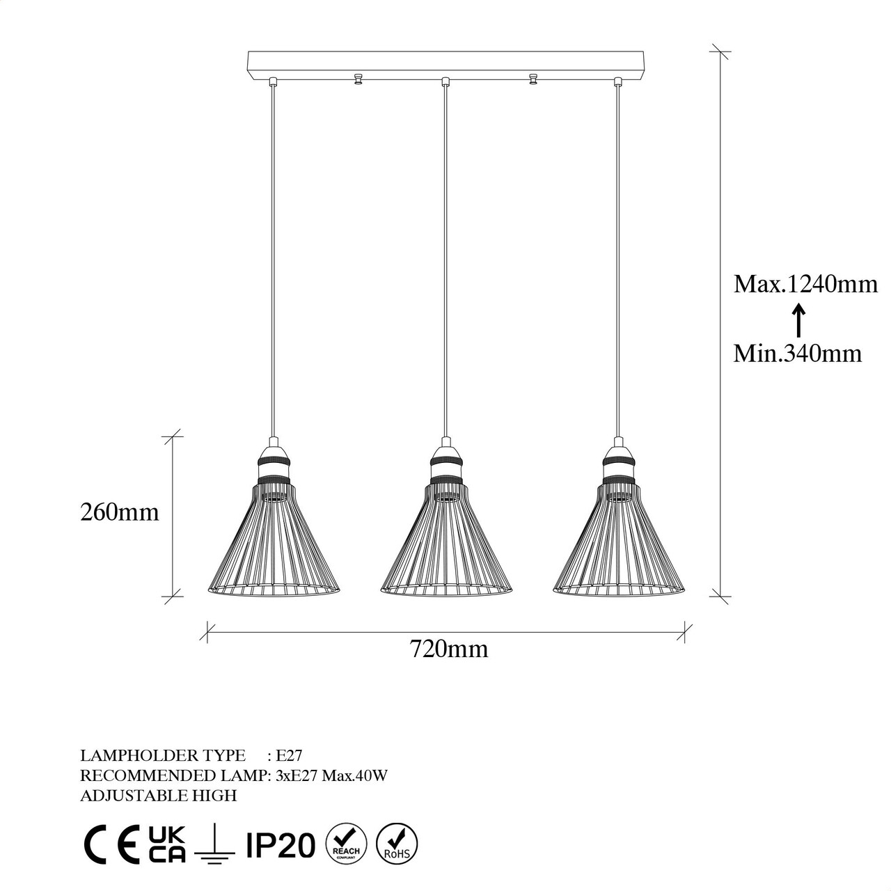 Lustra, Fulgor, 942FLG1495, Metal, Auriu