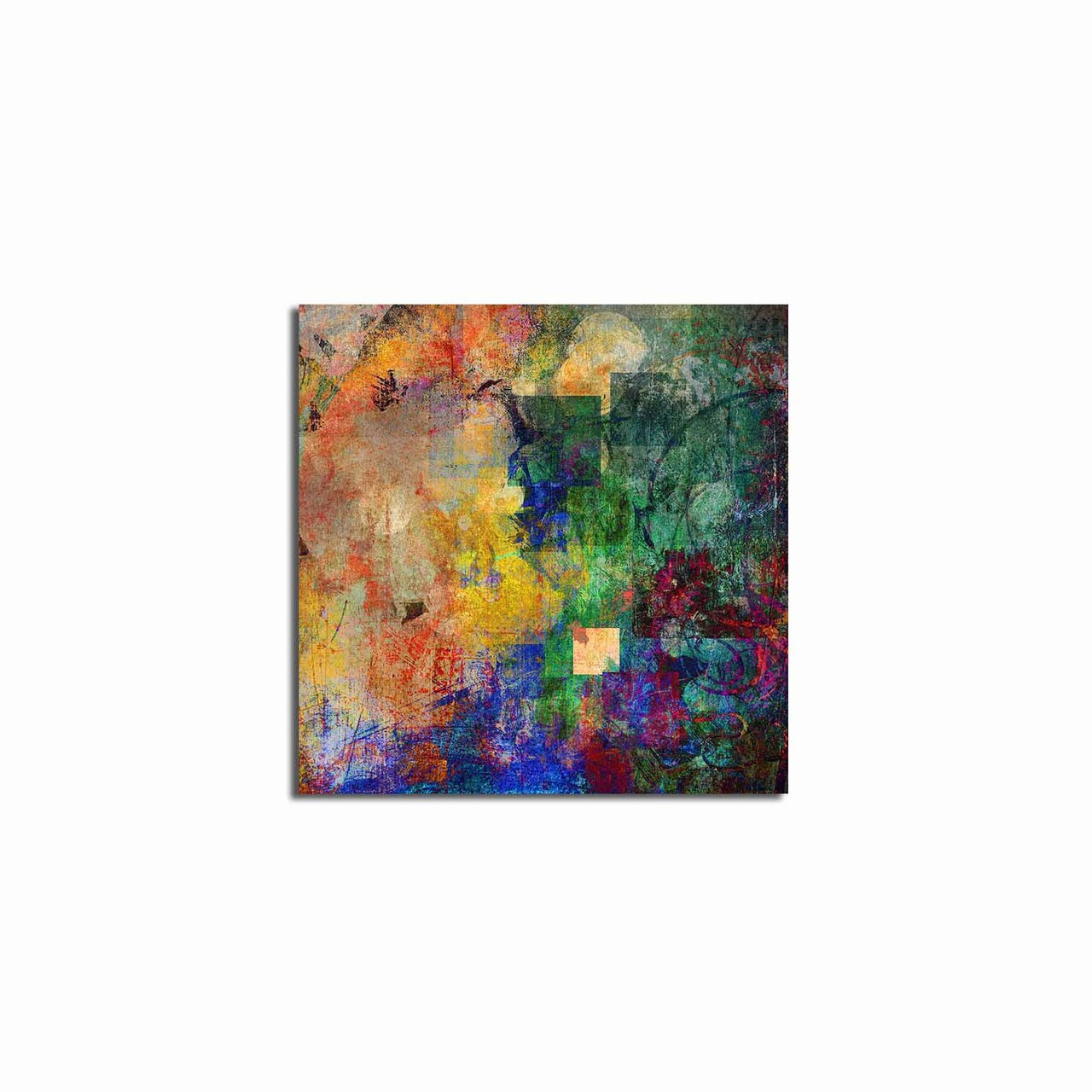Tablou decorativ, 4545K-91, Canvas, Dimensiune: 45 x 45 cm, Multicolor