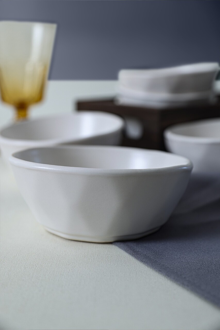 Set de boluri pentru aperitive (6 piese), L'essentiel Maison, 275KRM2427, Antibacterian, Alb - view 3
