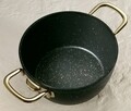 Set oale si tigai, 7 piese, Kutahya Porselen, HER07TSGRNKYSL, aluminiu/sticla, verde inchis
