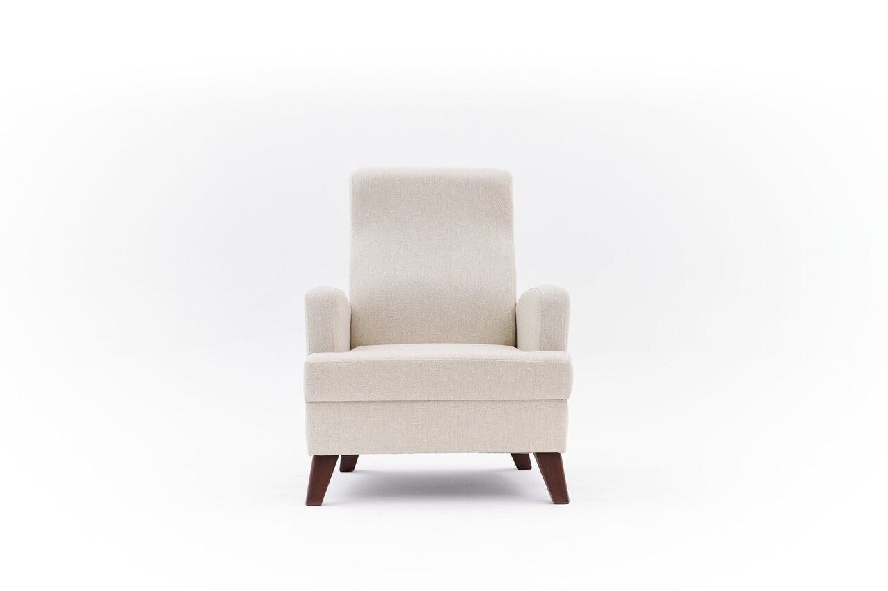 Fotoliu, Atelier del Sofa, 825BLC5244, Lemn, Crem - view 6