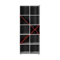 Corp biblioteca, Adore, Ktp-910-Bk-1, Alb/Rosu