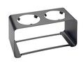 Scurgator sticle Wave, Wenko, 23.5x11.5x11.5 cm, metal/polipropilena, negru