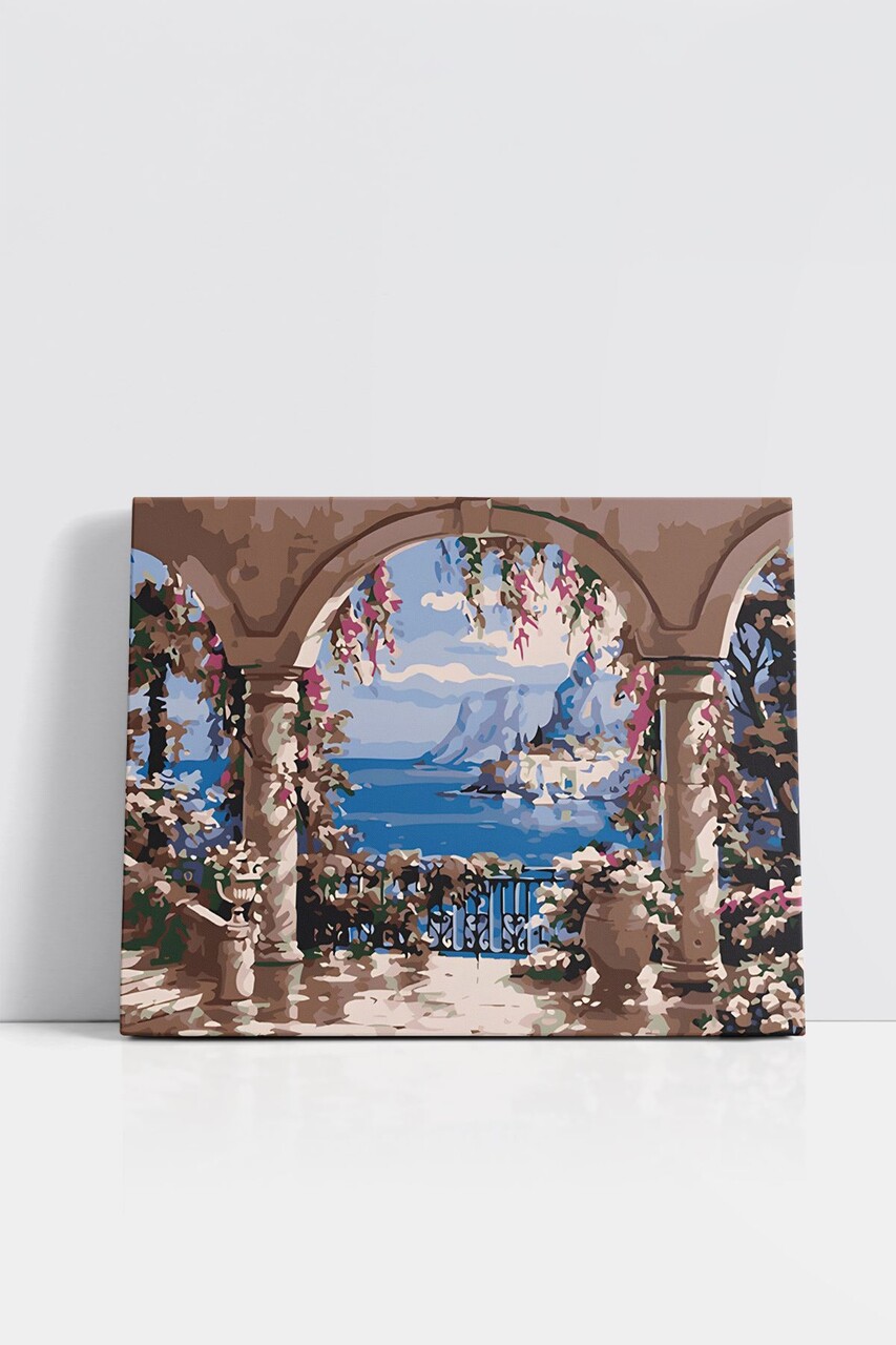 Pictura pe numere, Wallxpert, Artsylrbaskı41, Multicolor - view 2
