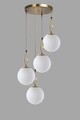 Lustra, Morino, Stala, 30 x 70 cm, 4 x E27, 60W, alb