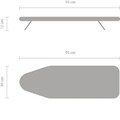 Masa de calcat Table top, Brabantia S, Morning Breeze, 95x30 cm, polipropilena/otel/bumbac