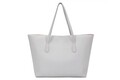 Geanta Juicy Couture 168, 45x13x30 cm, piele ecologica, gri/roz