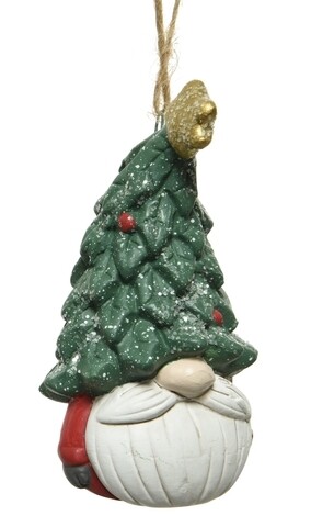 Glob Gnome, Decoris, 4.5x5x8.5 cm, ceramica, multicolor