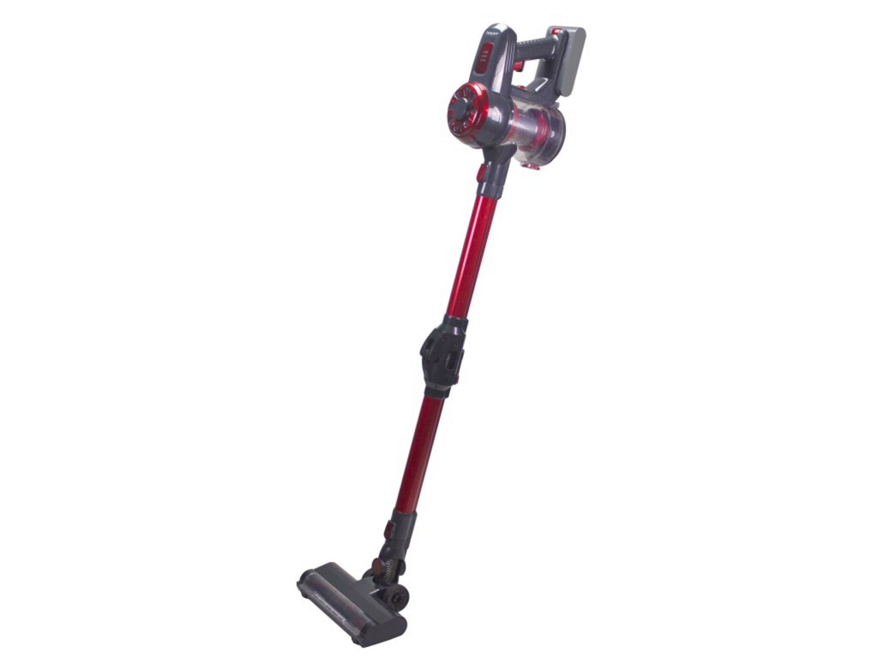 Aspirator reincarcabil Beper, 120 W, 25x22x126 cm, ABS, rosu/negru - 1 | YEO