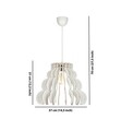 Lustra, FullHouse, 390FLH2135, MDF, Alb