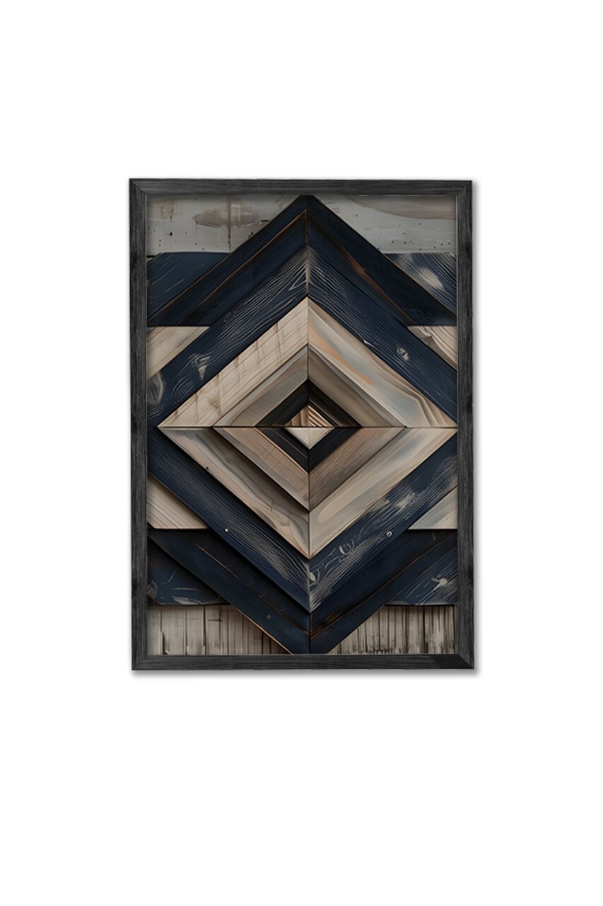Set 3 tablouri decorative, Ersy3Syhcrv38, MDF, Multicolor - view 3