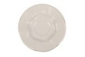 Set 6 cesti + 6 farfurii, Kutahya Porselen, MLN12KT14R520, 50 ml, portelan, crem/auriu