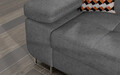 Coltar extensibil dreapta 4 locuri ELTAP, Armd-07, Armando, 289x203x85 cm, lemn/poliester, gri/multicolor