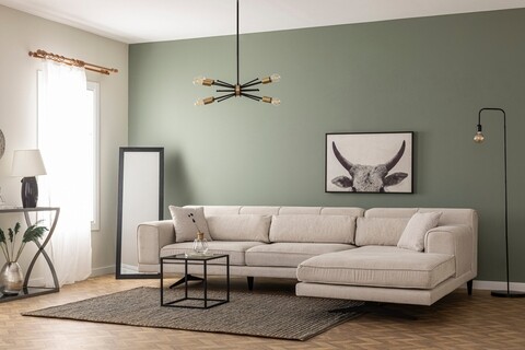 Coltar pe dreapta Jivago, Artie, 198/308x100x78 cm, lemn, bej 198/308x100x78 imagine model 2022