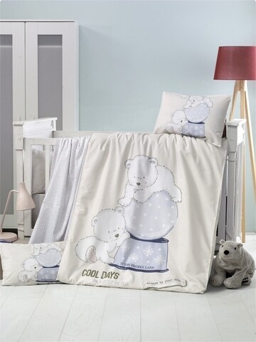Lenjerie de pat pentru copii, Victoria, Frozen, 4 piese, 100% bumbac ranforce, multicolor mezoni.ro