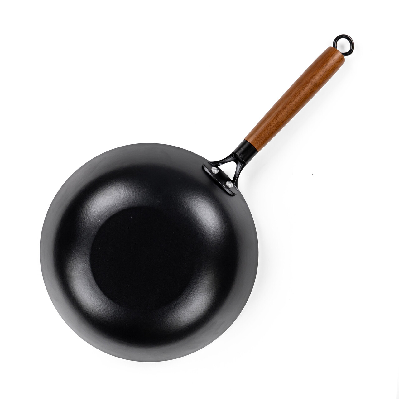 Tigaie Wok, Luigi Ferrero, Tika FR-2855WH, 28x8 cm, fonta - imagine 6