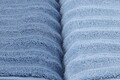 Set 4 prosoape de baie 406, Beverly Hills Polo Club, 70x140 cm, bumbac, albastru