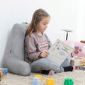 Perna pentru citit cu cotiere Huglow, InnovaGoods, 90 x 45 cm, bumbac/poliester, gri