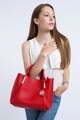 Geanta Beverly Hills Polo Club, 701, piele ecologica, rosu