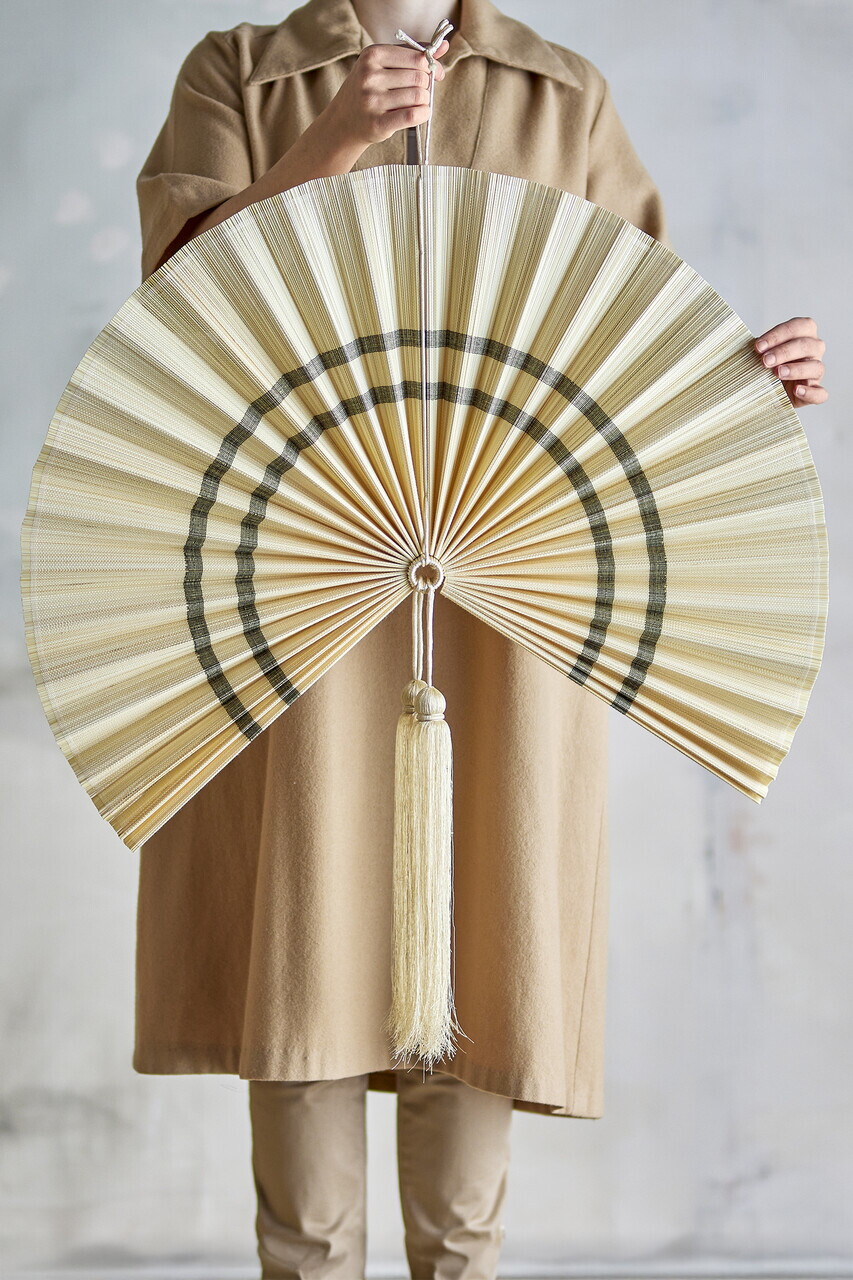 Decoratiune de perete, Bloomingville, Jaime, 75x70 cm, bambus, natural - imagine 5