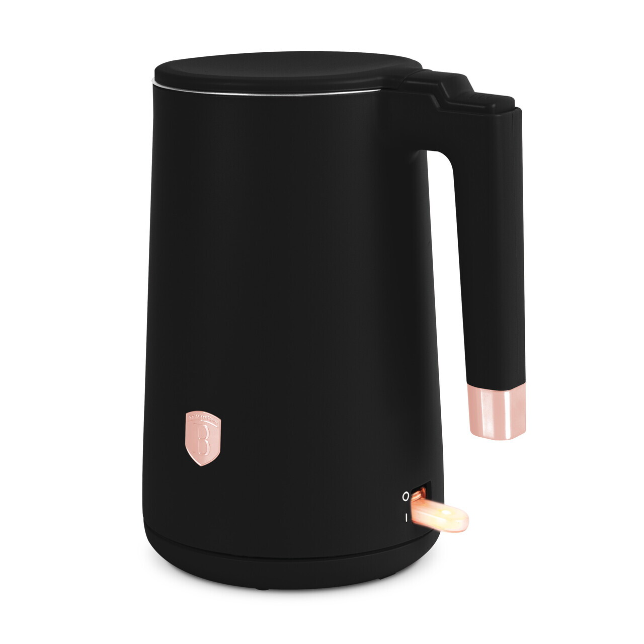 Ceainic electric cu pereti dubli Berlinger Haus, Black Rose, 1.7 L, plastic/inox, negru - imagine 7