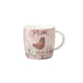 Cana in cutie cadou, Mum, Churchill, portelan Fine China, 284 ml