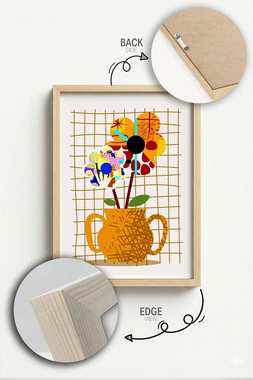 Tablou decorativ, Artnewclahsp1-5070, Lemn masiv, MDF, Multicolor - view 4