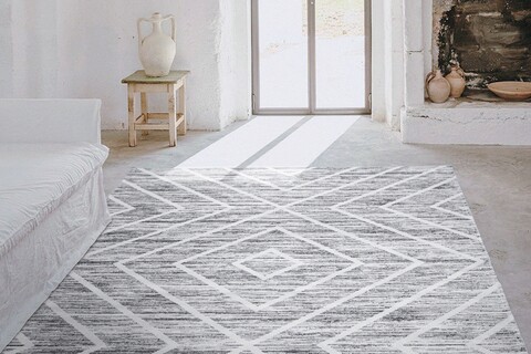Covor, 38590a bohemian, 200x290 cm, polipropilena, gri
