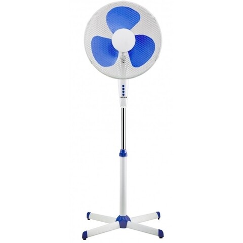 Ventilator Jocca, Ø40×128 cm, 50W, alb/albastru jocca