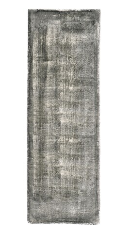 Covor rashmi, bizzotto, 80 x 250 cm, viscoza, verso din bumbac, gri