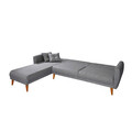 Coltar, Unique Design, 867UNQ1410, Lemn de carpen, Gri inchis