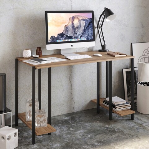 Birou, Hadley, Reader, 125×73.8×60 cm, Nuc negru Hadley
