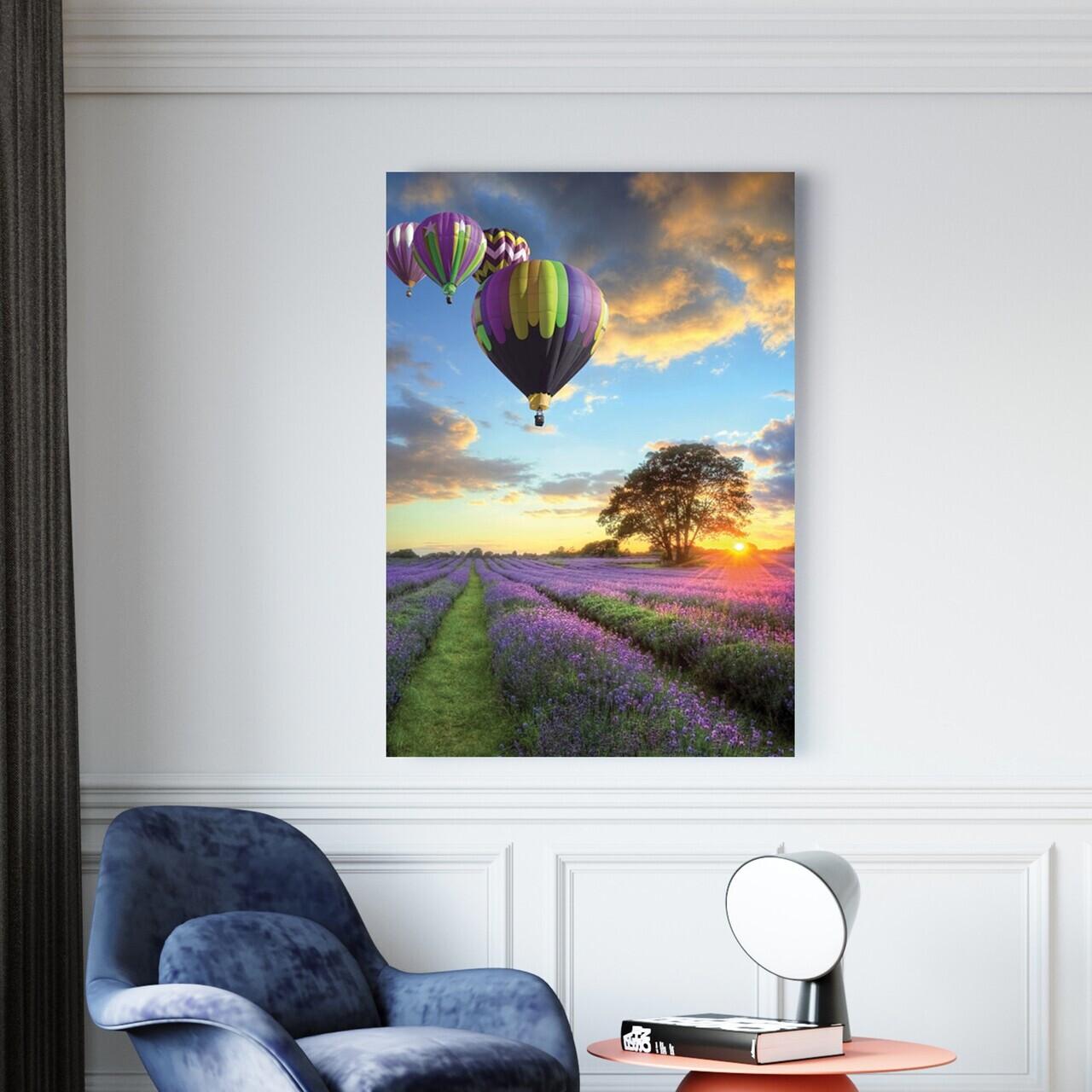 Tablou decorativ, NA-TUR-1006, Dimensiune: 60 x 90 cm, Multicolor — imaginea 3
