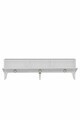 Comoda TV, Hanah Home, Demet, 180x53x30 cm, Alb