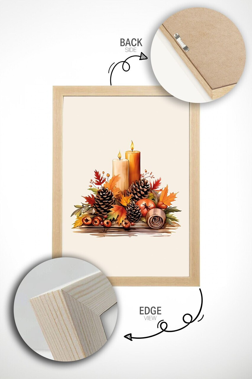 Tablou decorativ, Arthllwnmodel30-5070, MDF, Multicolor — imaginea 4