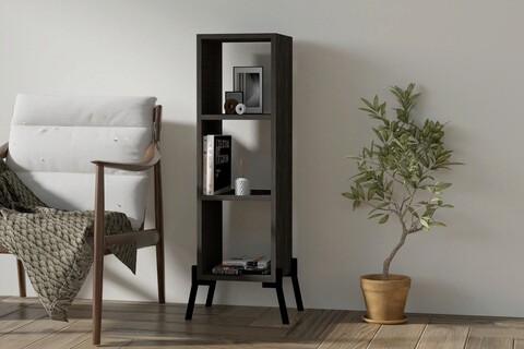 Corp biblioteca, asse home, gordes, 30x101x30 cm, antracit