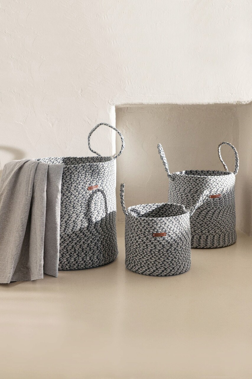 Cutie depozitare, 9023018, Bumbac, Gri/Antracit