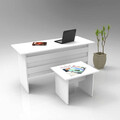 Set mobilier de birou, Locelso, VO8, Alb