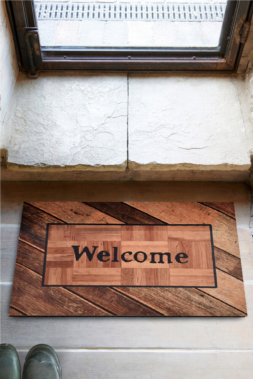 Covoraș din PVC, Legno, 40x60 cm, PVC, Multicolor