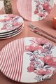 Set farfurii din ceramica pentru desert, Keramika, 275KRM1791, Ceramica , Farfurie desert: 20 cm (6 bucăți), Multicolor