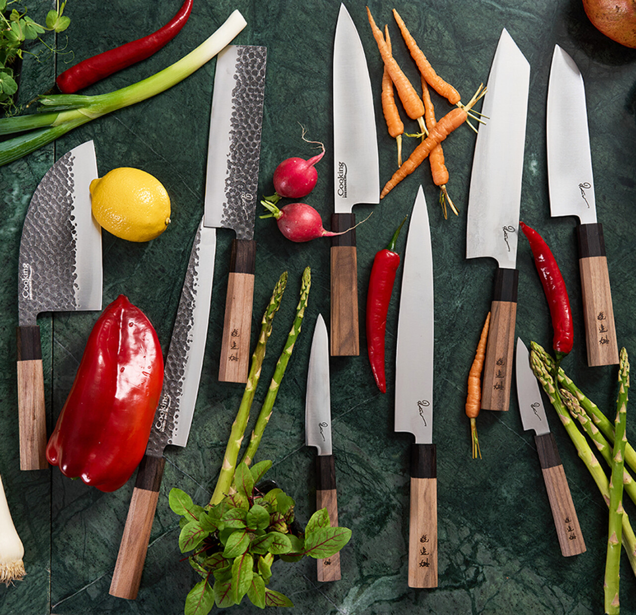 Cutit pentru decojit, Samurai Gourmet by Rikito Watanabe si Cooking by Heinner, 9 cm, inox/lemn, maro