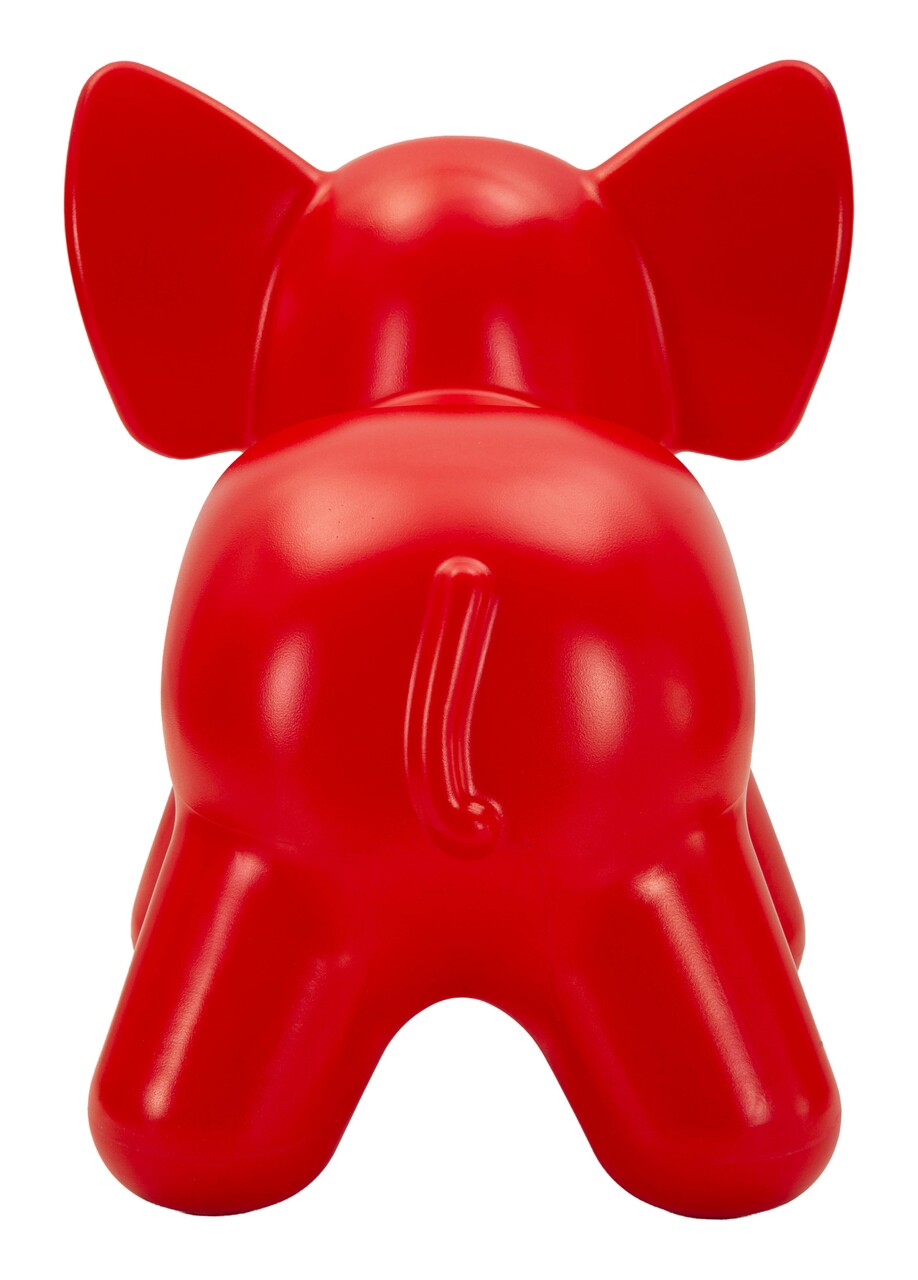 Taburet pentru copii, Mauro Ferretti, Elephant, 86x46x56 cm, utilizare interior / exterior,  plastic, rosu - view 2