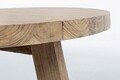 Masuta de cafea Bolivar, Bizzotto, Ø80 x 40 cm, lemn de tec reciclat