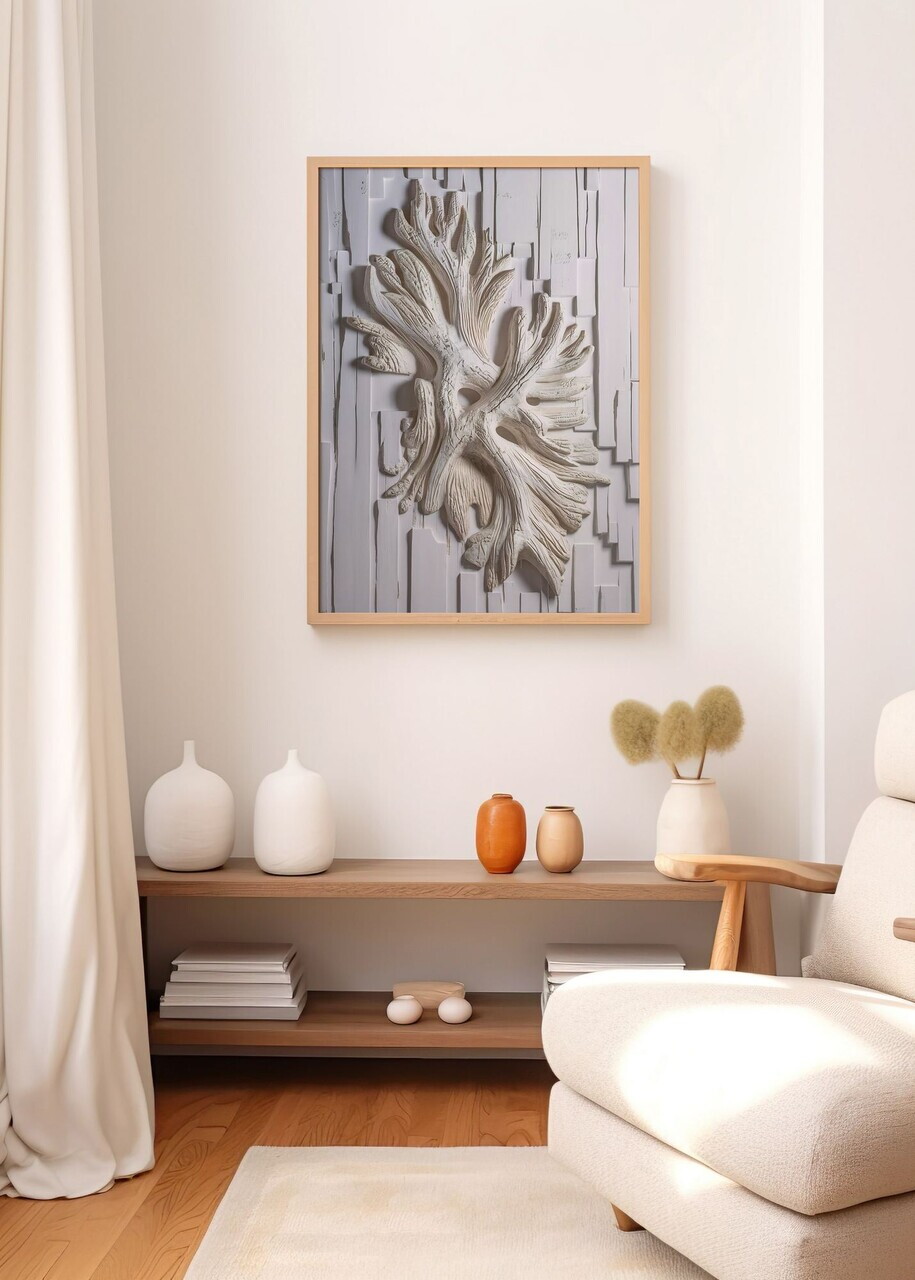 Tablou decorativ, Artnewclahsp59-3348, Lemn masiv, MDF, Multicolor
